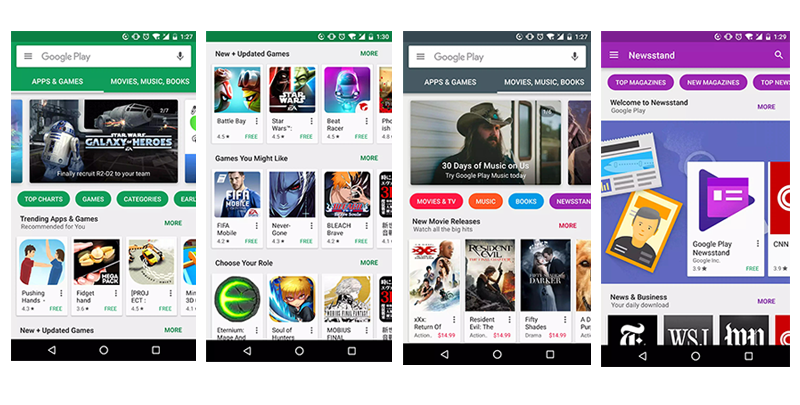 Google Play Store 截图
