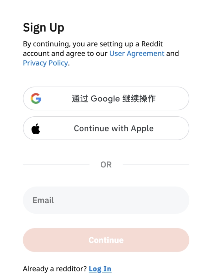Reddit 注册教程